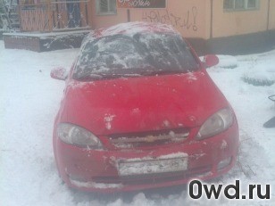 Битый автомобиль Chevrolet Lacetti